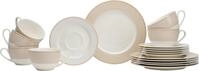Ritzenhoff & Breker Teller Ritzenhoff & Breker Kaffeeservice Geo Beige 18-teilig