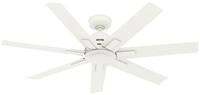 Hunter Deckenventilator DC Deckenventilator Sahira Wei&szlig; mit Fernbedienung
