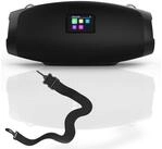Xoro DAB 800 - Outdoor Radio mit 2x 10W Lautsprecher f&uuml;r Garten & Camping,