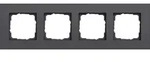 GIRA Klemmen Gira Abdeckrahmen 4f 0214408
