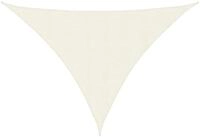 vidaXL Sonnensegel Sonnensegel Creme 7x5x5 m 100% Polyester Oxford, (1-tlg)