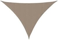 vidaXL Sonnensegel Sonnensegel Taupe 7x5x5 m 100% Polyester Oxford, (1-tlg)