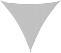 vidaXL Sonnensegel, Sonnensegel Hellgrau 4,5x4,5x4,5 m 100% Polyester Oxford