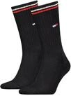 Tommy Hilfiger Socken TH UNI TJ SOCK 2P ICONIC (2 Paar) Verst&auml;rkte Ferse und Spitze