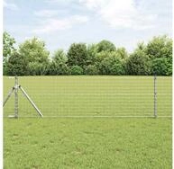 vidaXL Zaun, Eurozaun 0,4 x 10 m PVC-beschichtetes Eisen
