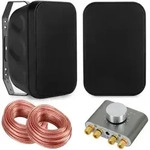 McGrey OLS-651B Outdoor-Lautsprecher 60 Watt Schwarz mit Bluetooth Set