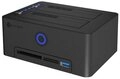 ICY BOX Festplatten-Dockingstation IB-1233CL-CR USB-B SATA 1 Port Klonstation...