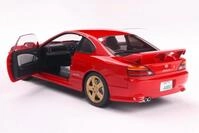 Solido Modellauto Modellauto 1:18 Nissan Silvia S15 SPEC-R AERO Flame rot 1999