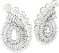 Swarovski Paar Creolen Swarovski Damen-Creolen Metall Swarovski-Kristall (Paar),