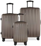 bugatti Trolleyset Hard Case Trolley S / M / L, 4 Rollen, (Set, 3 tlg)