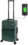 Travelhouse Hartschalen-Trolley Roma, 4 Rollen, mit USB und Getr&auml;nkehalter