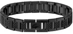 Lacoste Armband METROPOLE, mit oder ohne Stein schwarz