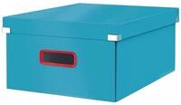 LEITZ Aufbewahrungsbox Click & Store Cosy Aufbewahrungsbox 32,0 l blau 36,9 x...