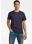 G-STAR T-Shirt Base-S T-Shirt mit kleinem Logo-Detail lila M (48/50)