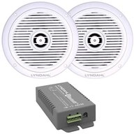 Lyndahl Lyndahl LYNCS180IPS2 2-Wege Set Einbau-Lautsprecher 120 W 4 &Omega; Wei&szlig; 1 S