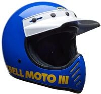 Bell Motocrosshelm Moto-3 Classic Motocross Helm, Herausnehmbares Innenfutter, ECE