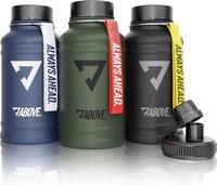 ABOVE. Trinkflasche Edelstahl 1.3L &ndash; BPA-frei, Auslaufsicher & Robust, mit Extra