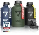 ABOVE. Trinkflasche Edelstahl Trinkflasche 2.2L &ndash; BPA-frei, Auslaufsicher & Robust
