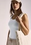 Tr&auml;gertop CECIL "Style Linda", Damen, Gr. L (42), wei&szlig;, Jersey, Obermaterial: 100%