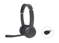 Conceptronic POLONA04BA Bluetooth-Stereo-Headset und USB-Audio-adapter, Verkabelt &