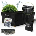 Juskys Gartenm&ouml;bel-Schutzh&uuml;lle CoverSafe Pro (1-St), 4,86 m2, Abdeckplane mit