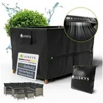 Juskys Gartenm&ouml;bel-Schutzh&uuml;lle CoverSafe Pro (1-St), 1,08 m2, Abdeckplane mit
