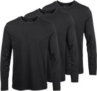 Man's World Langarmshirt neue Farbe ! (3er-Pack) Langarm, unifarben, aus...