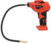 Yato Kompressor Akku-Luftpumpe 18V, Geh&auml;useversion (ohne Akku und Ladeger&auml;t), max.