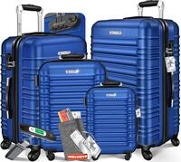 KESSER Kofferset, 4 Rollen, (4 tlg), 4tlg. Hartschalenkofferset Hartschalenkoffer