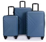Travelhouse Trolleyset Bali, 4 Rollen, (Komplett Set, 3 tlg., 3-er Koffer Set),