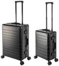 Travelhouse Trolleyset Oslo, 4 Rollen, (Spar-Set, 2 tlg., Hartschalen-Trolley Set),