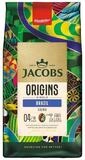 JACOBS Kaffee, Jacobs Origins Kaffee ganze Bohnen Brazil lieblich-nussig 1000g