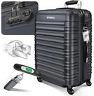 KESSER Hartschalen-Trolley Reisekoffer 84L Koffer Inkl. Kofferwaage +