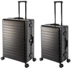 Travelhouse Trolleyset Oslo, 4 Rollen, (Spar-Set, 2 tlg., Hartschalen-Trolley Set),