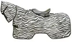 HKM Pferde-Fliegendecke Fliegenausreitdecke Zebra 95 cm