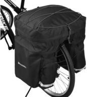 Wozinsky Fahrradtasche Fahrradtasche Gep&auml;cktr&auml;gertasche Pannier Doppeltasche