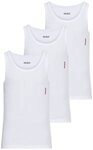 HUGO Ripptanktop (Packung, 3-tlg., 3er) Basic, Rundhals