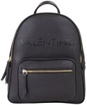 VALENTINO BAGS Rucksack, Nachhaltiger schwarzer Damenrucksack mit F&auml;chern und