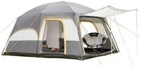 Skandika Tunnelzelt Tonsberg 5 Protect mit Single Skin, Meshdach und abnehmbarem