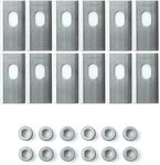 Dreame M&auml;hrobotermesser Mower A1 Klingenset (12er Pack), passend f&uuml;r...
