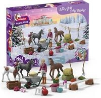 Schleich&reg; Tierfigur Horse Club Adventskalender 2025 Fohlenaufzucht 99178, 34...