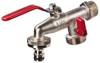 Stabilo Sanit&auml;r Auslaufventil Kugel-Auslaufhahn 3/4" 26,5mm Kugelhahn Messing