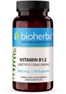 BIOHERBA R Bioherba Vitamin B12 (Methylcobalamin) 1000 mcg 100 Kapseln Tropfen, 1 er