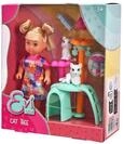 Simba Dickie Anziehpuppe Puppe Evi LOVE Cat Tree 12cm