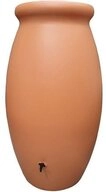 Belli Regentonne Wassersammler Jarre Toscan - BELLI - 1000 L - Terrakotta