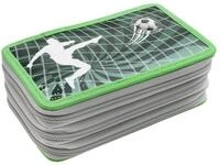 Eberhard Faber Federtasche EBERHARD FABER Sch&uuml;leretui Triple Decker Fu&szlig;ball