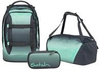 Satch Schulrucksack Pack (3tlg, inkl. Schlamperbox und Sporttasche)