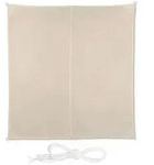 relaxdays Sonnensegel Quadrat in Beige, 3 x 3 m beige 300 cm x 0.5 cm x 300 cm