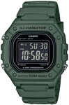 CASIO Digitaluhr Casio Digitaluhr W-218H-3BVEF, (1-tlg)