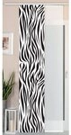 Gardinenbox Schiebegardine, Klettband, blickdicht, Polyester, Wildseide Optik Voile